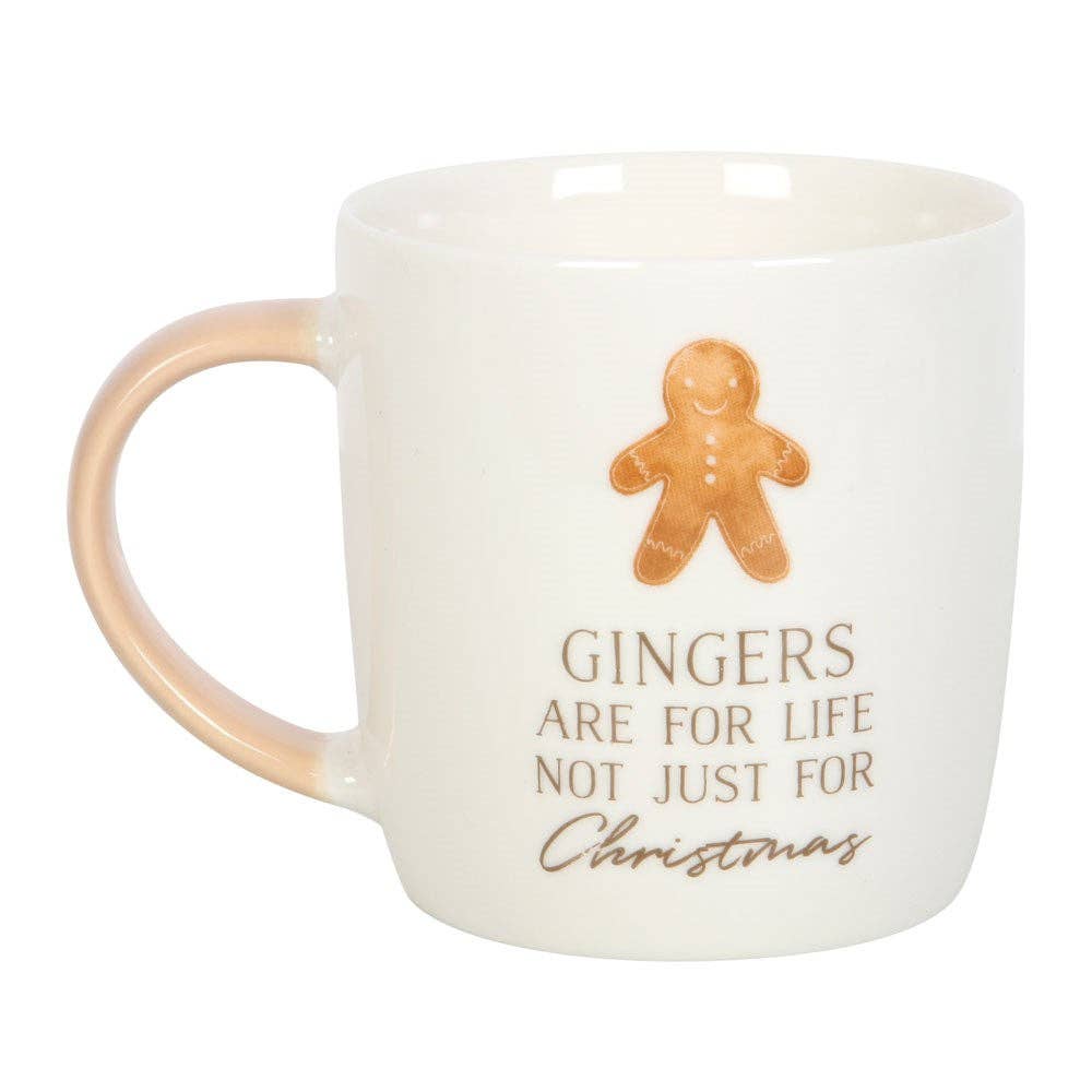 Gingers Are For Life Christmas Gingerbread Mug