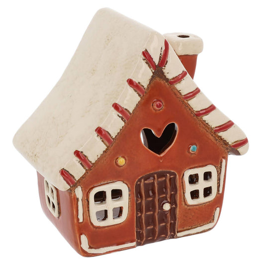 Village Pottery Gingerbread House Tealight - September Drop