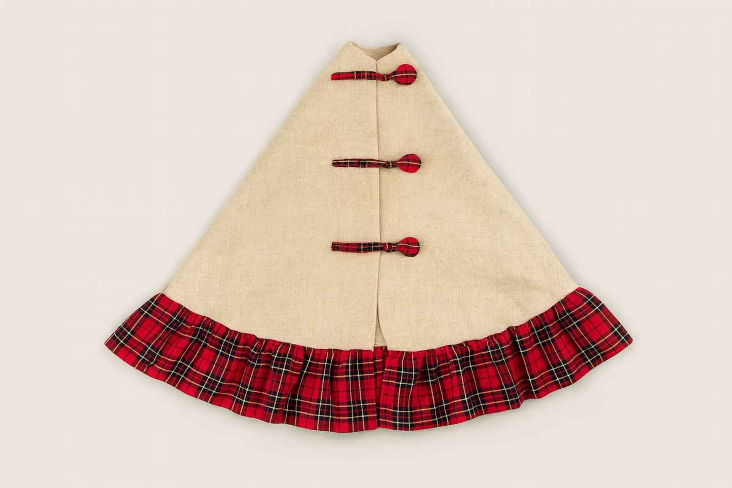 Classic Tartan Plaid Dazzle 53" Christmas Tree Skirt - Arriving in Store October