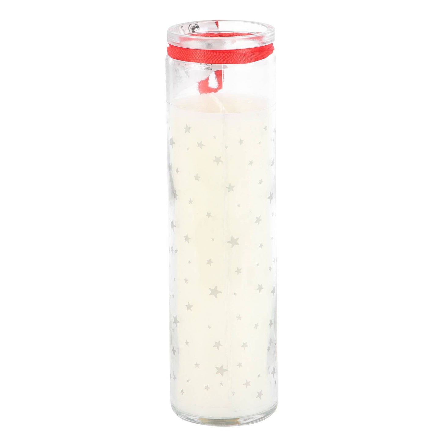 White Vanilla Christmas Advent Tube Candle