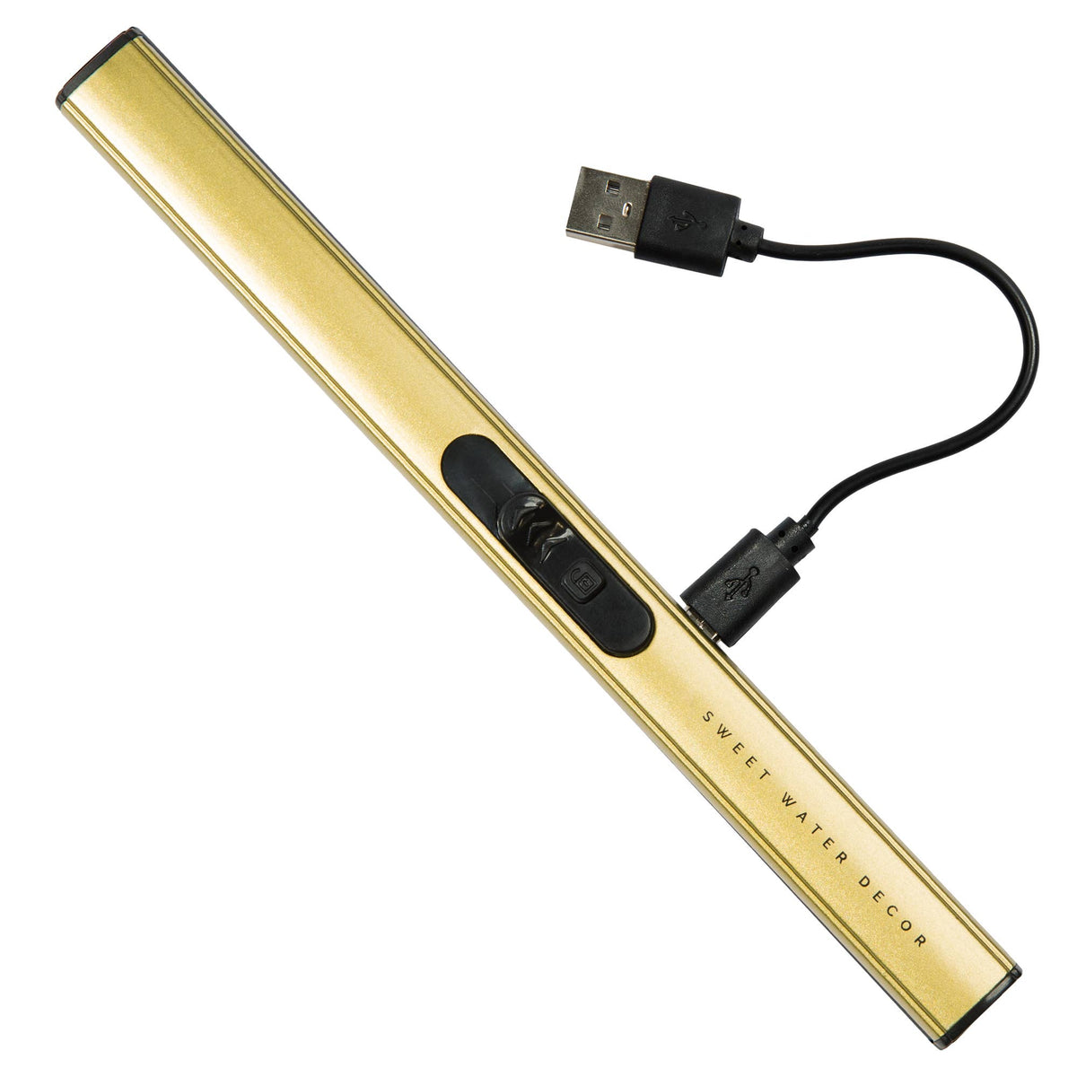 Gold Rechargeable Electric Lighter - Arriving in Store November