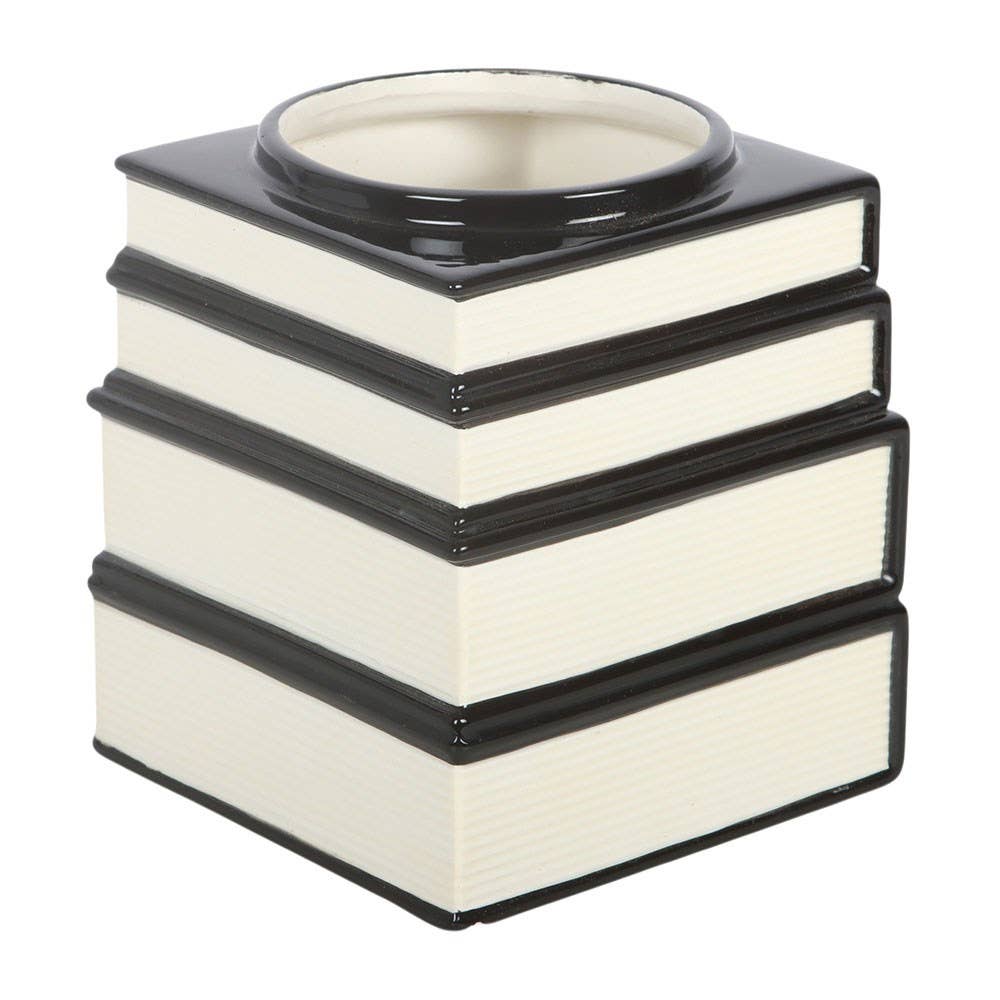 Black Cat Magick Book Stack Vase - Arriving in Store September
