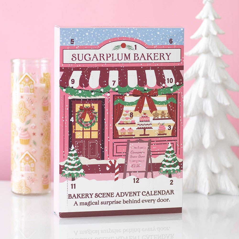 12-Day Sugarplum Bakery Scene Advent Calendar - Arriving in Store September