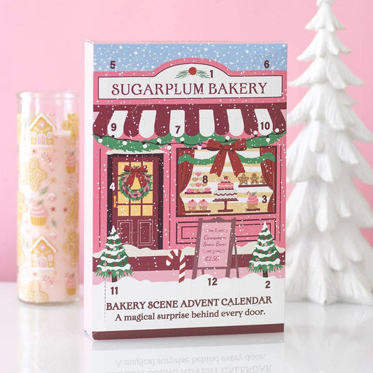 12-Day Sugarplum Bakery Scene Advent Calendar - Arriving in Store September