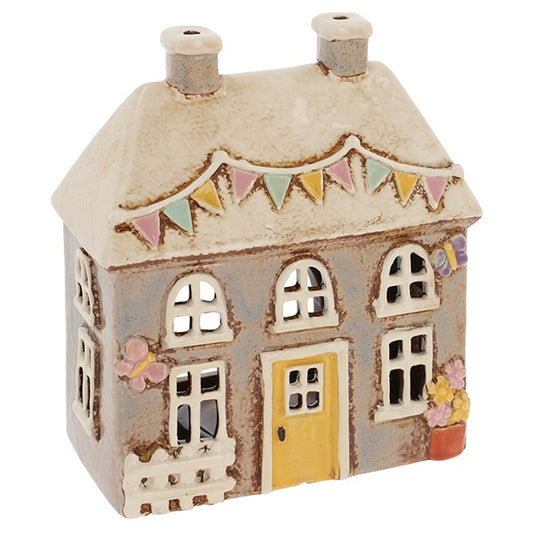 Village Pottery Garden Butterfly House Tealight - Arriving in Store Late July