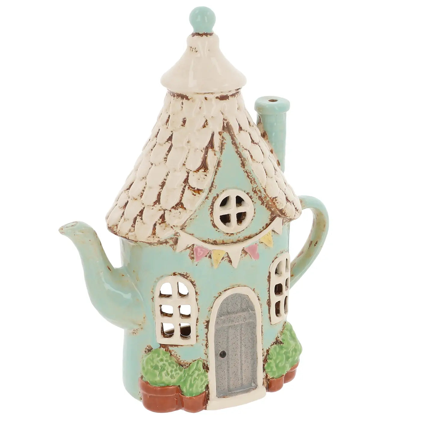 Village Pottery Round House Teapot Tealight - Arriving in Store Late July