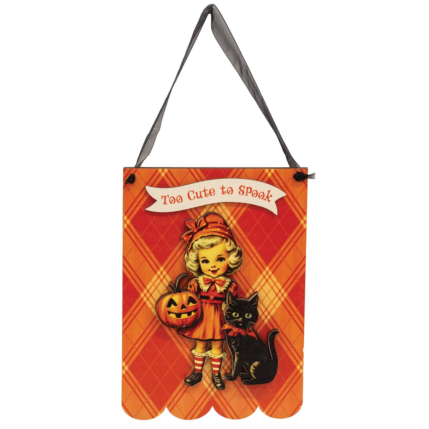 Too Cute To Spook Vintage Halloween Hanger - Arriving in Store September