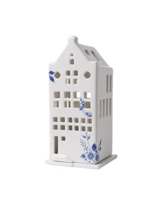 Stepped Gable Tealight Holder House - 17 cm - Arriving in Store September