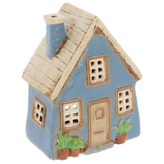 Village Pottery Garden Slat Roof House Tealight - September Drop