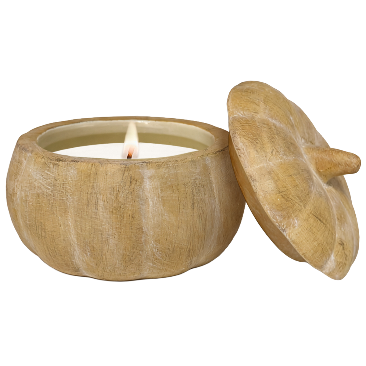 Pumpkin Spice Soy Candle 8 oz Pumpkin Jar - Arriving in Store Late October