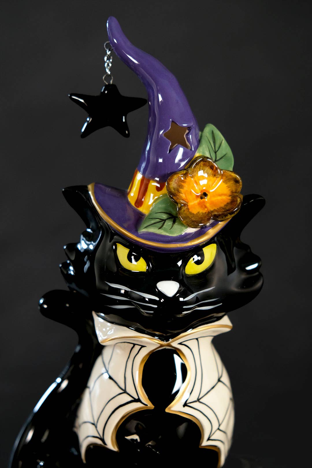Halloween Black Cat Tealight Holder - Arriving in Store September