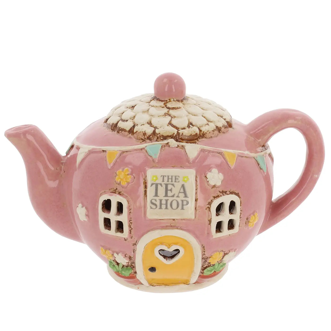 Village Pottery Tea Shop Teapot Tealight - Arriving in Store Late July