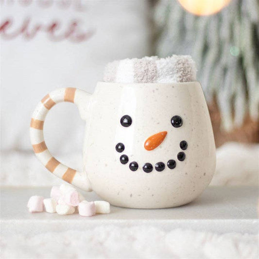 Snowman Christmas Mug and Socks Set - September Drop