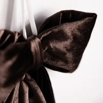 Manor House Brown Velvet Bow - Arriving in Store September/October