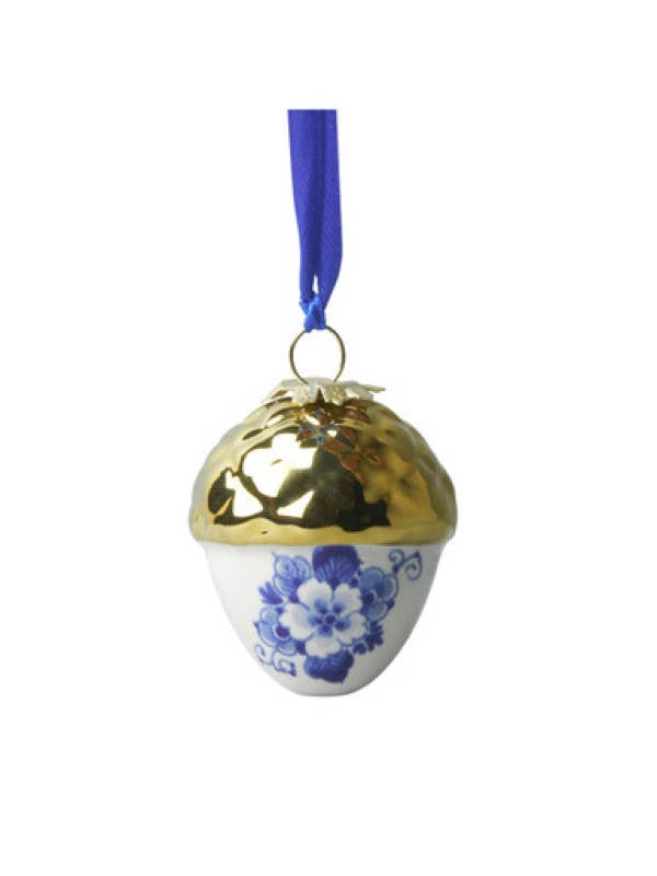 Nut with Gold Cap Ornament - Arriving in Store September