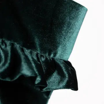 Manor House Emerald Velvet Stocking - Arriving in Store October
