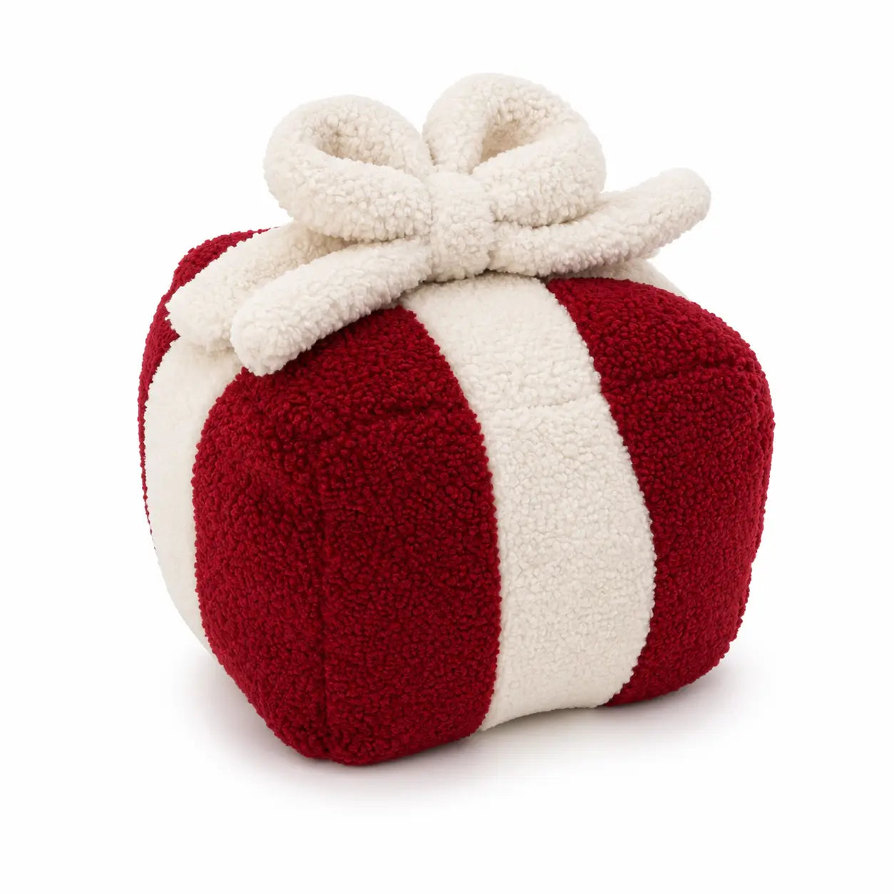 Red and White Gift Box Filled Pillow - Arriving in Store September