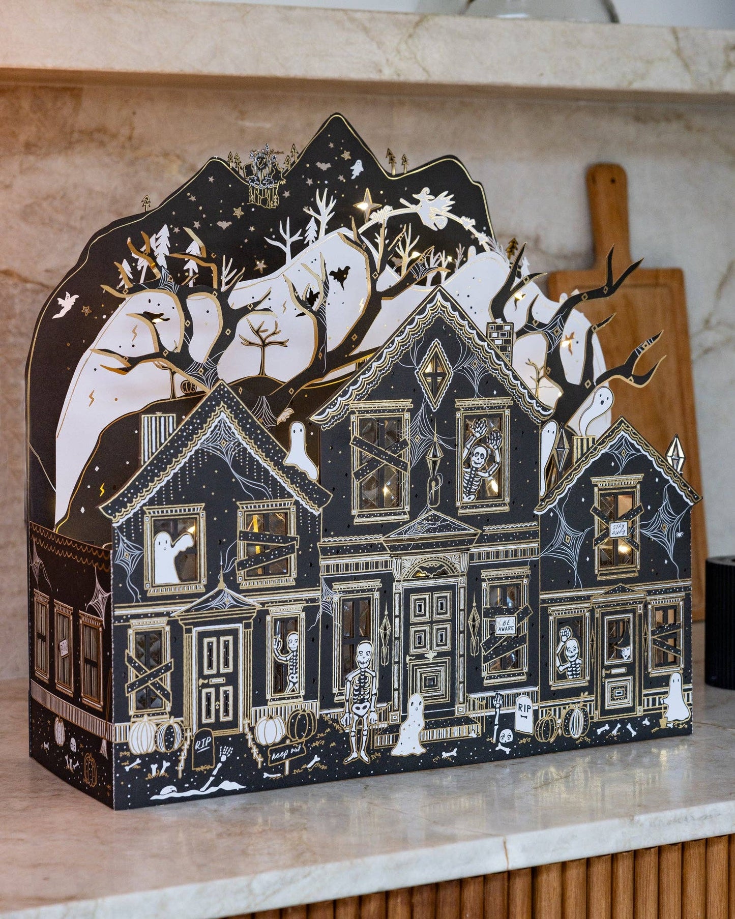 Haunted Paper House Collaboration with Maren Baxter - Arriving in Store September