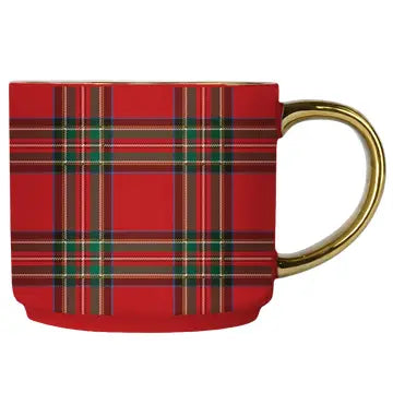 Red Plaid Coffee Mug - Arriving in Store October