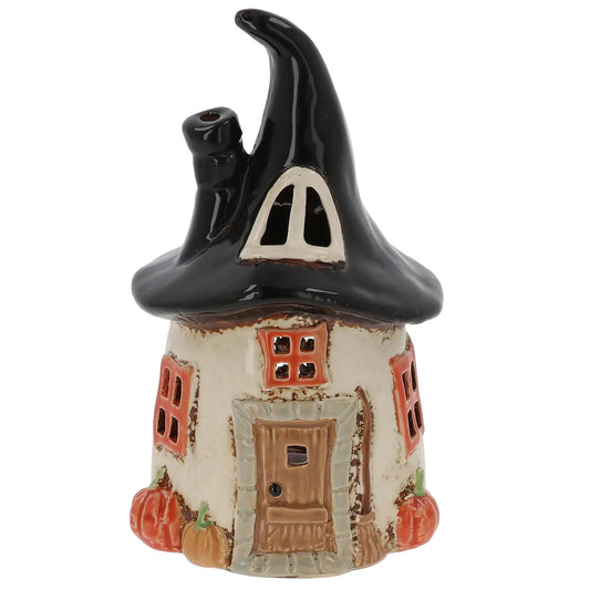 Village Pottery Witch Round House Tealight - Arriving in Store Late July