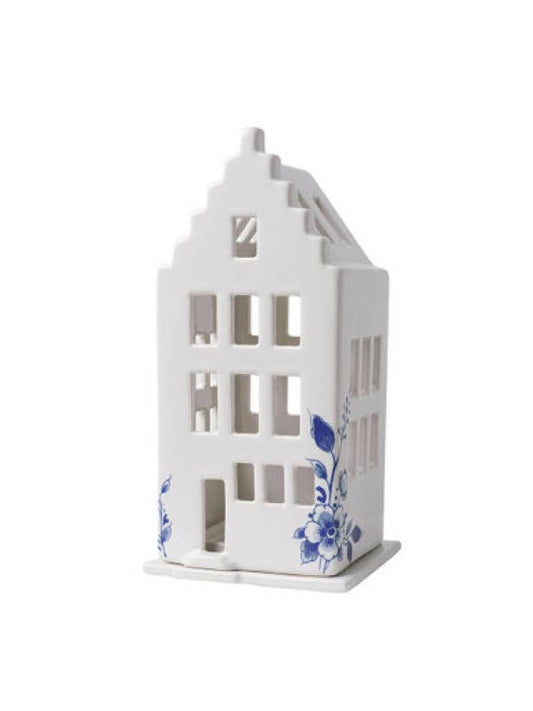 Stepped Gable Tealight Holder House - 17 cm - Arriving in Store September