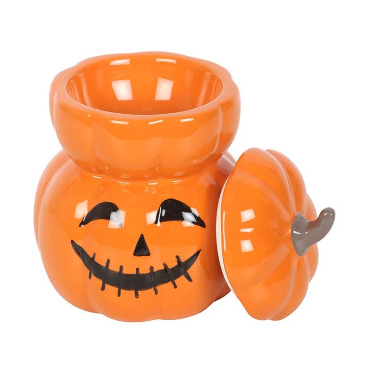 Stacked Pumpkin Halloween Oil Burner and Wax Warmer - September Drop