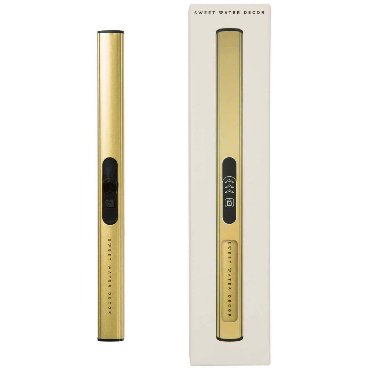 Gold Rechargeable Electric Lighter - Arriving in Store November