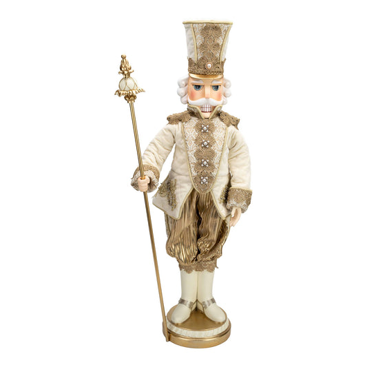 Champagne Nutcracker on Base 95cm - Arriving in Store October 2026
