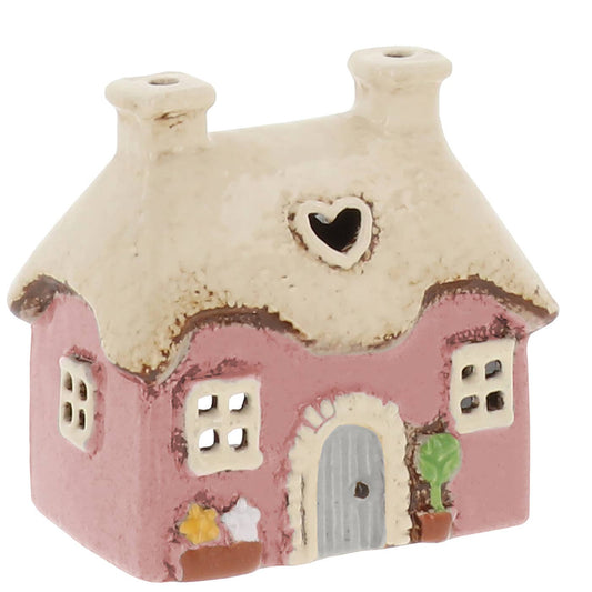 Village Pottery Mini Heart Cottage Pink - Arriving in Store Late May