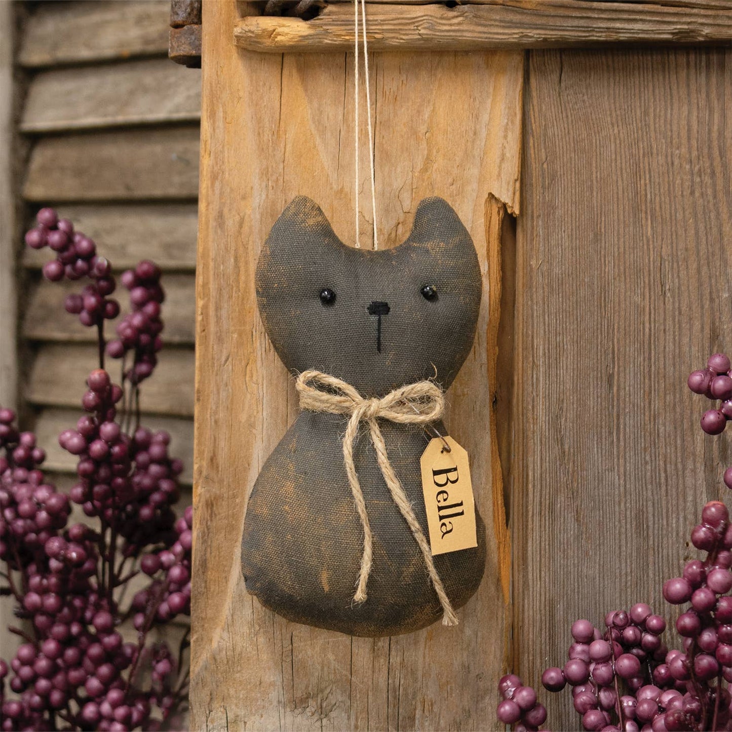 Bella Black Cat Ornament - Arriving in Store September