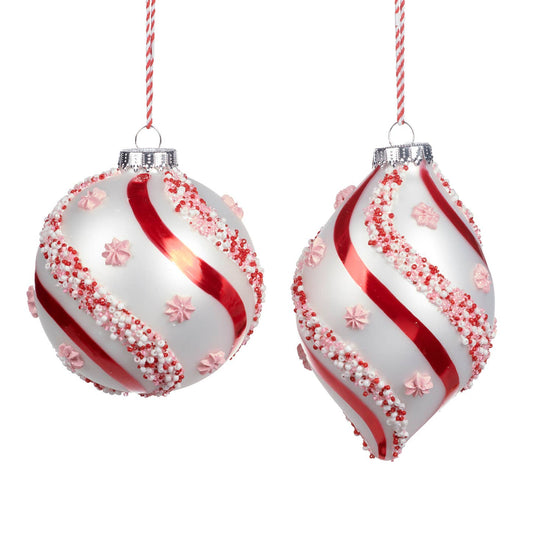 Sprinkle Candy Ball/Fin Ornament