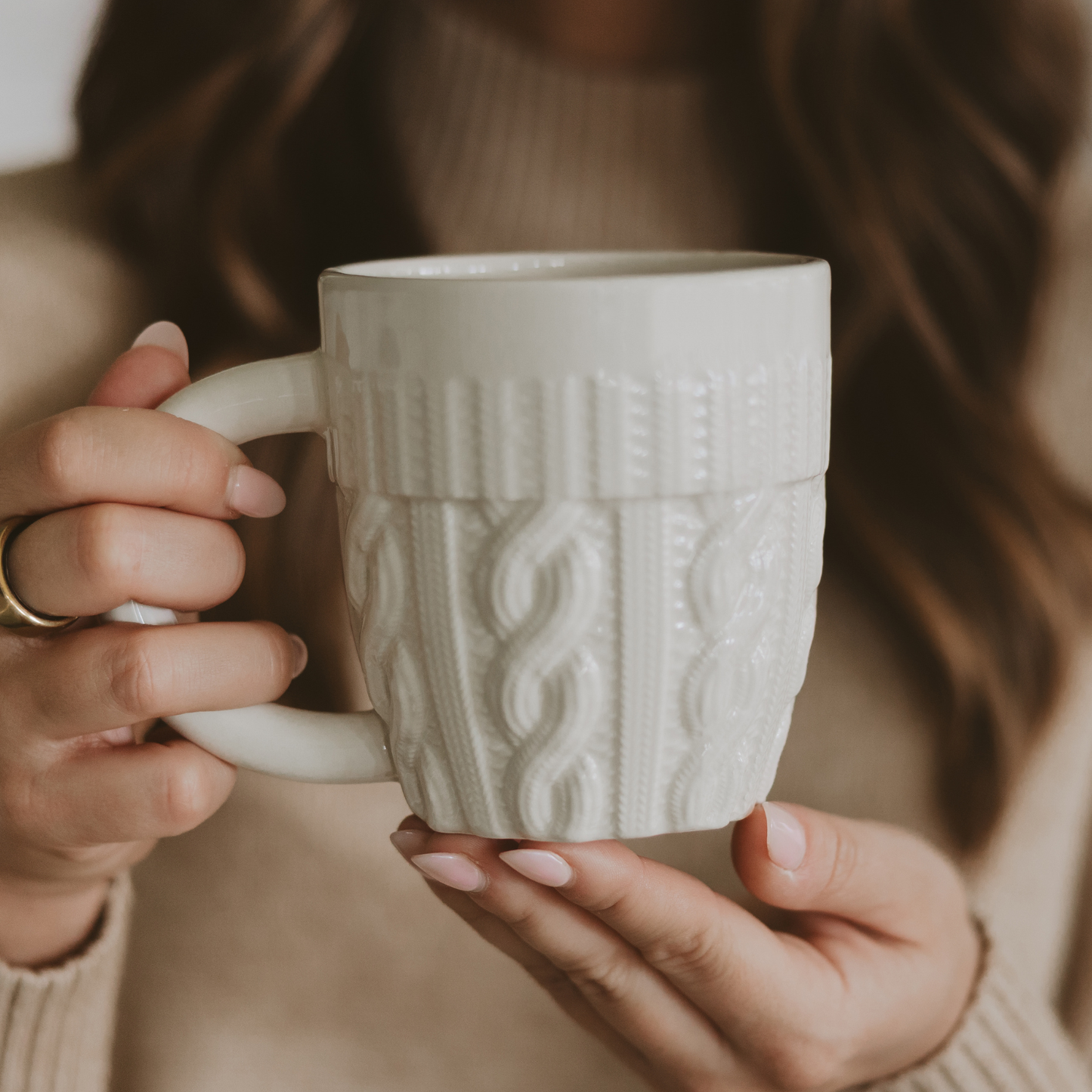 Cream Sweater Coffee Mug - Arriving in Store September