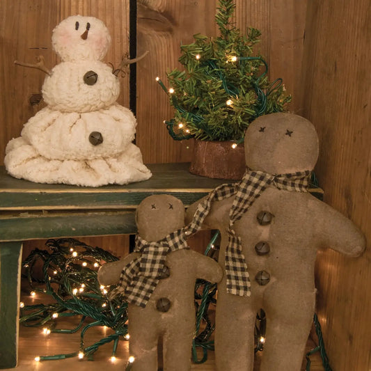 5" Gingerbread W/Scarf Ornament
