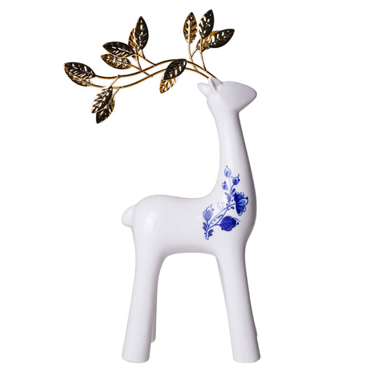 Reindeer large gold - November Drop