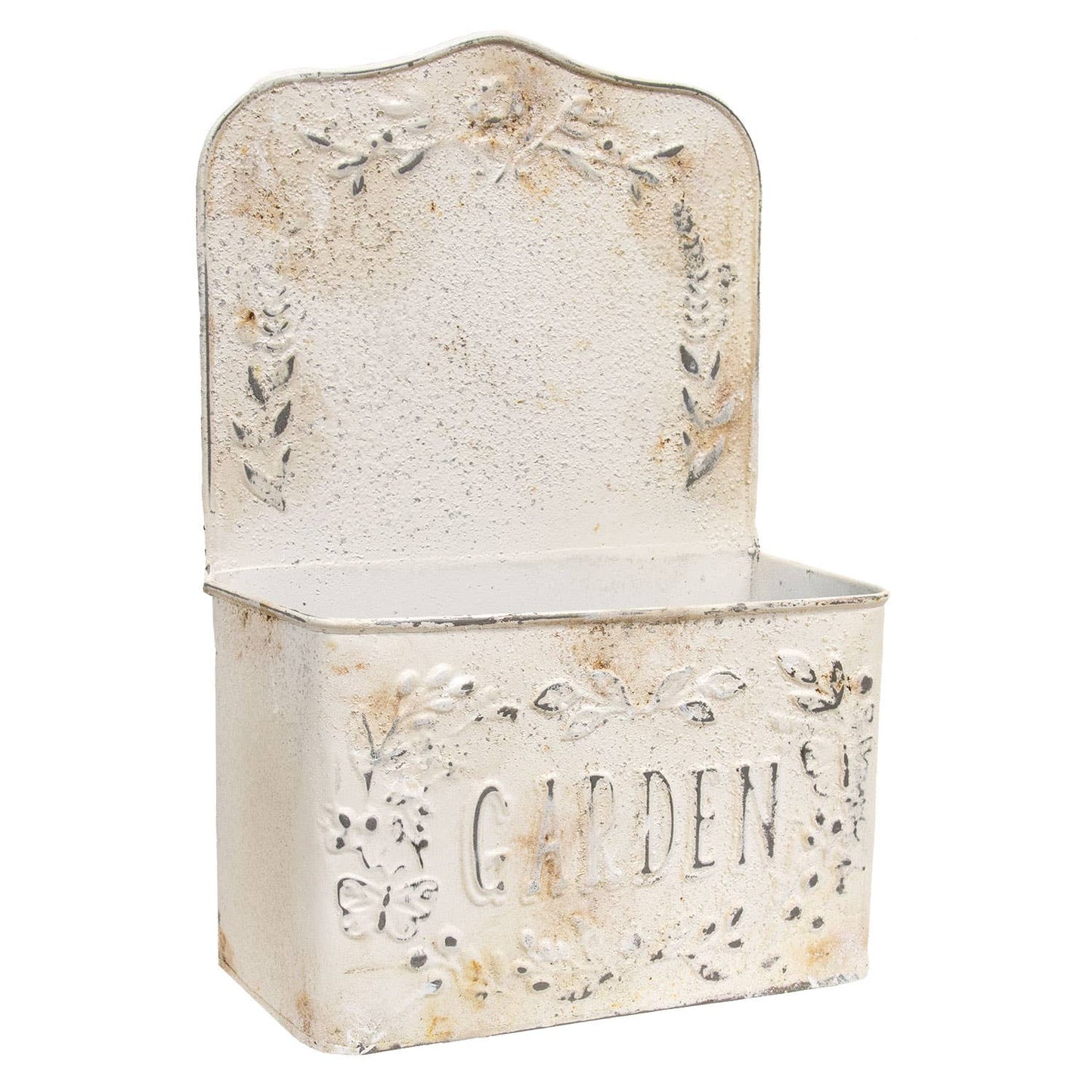 Rustic Garden Ivory Wall Planter