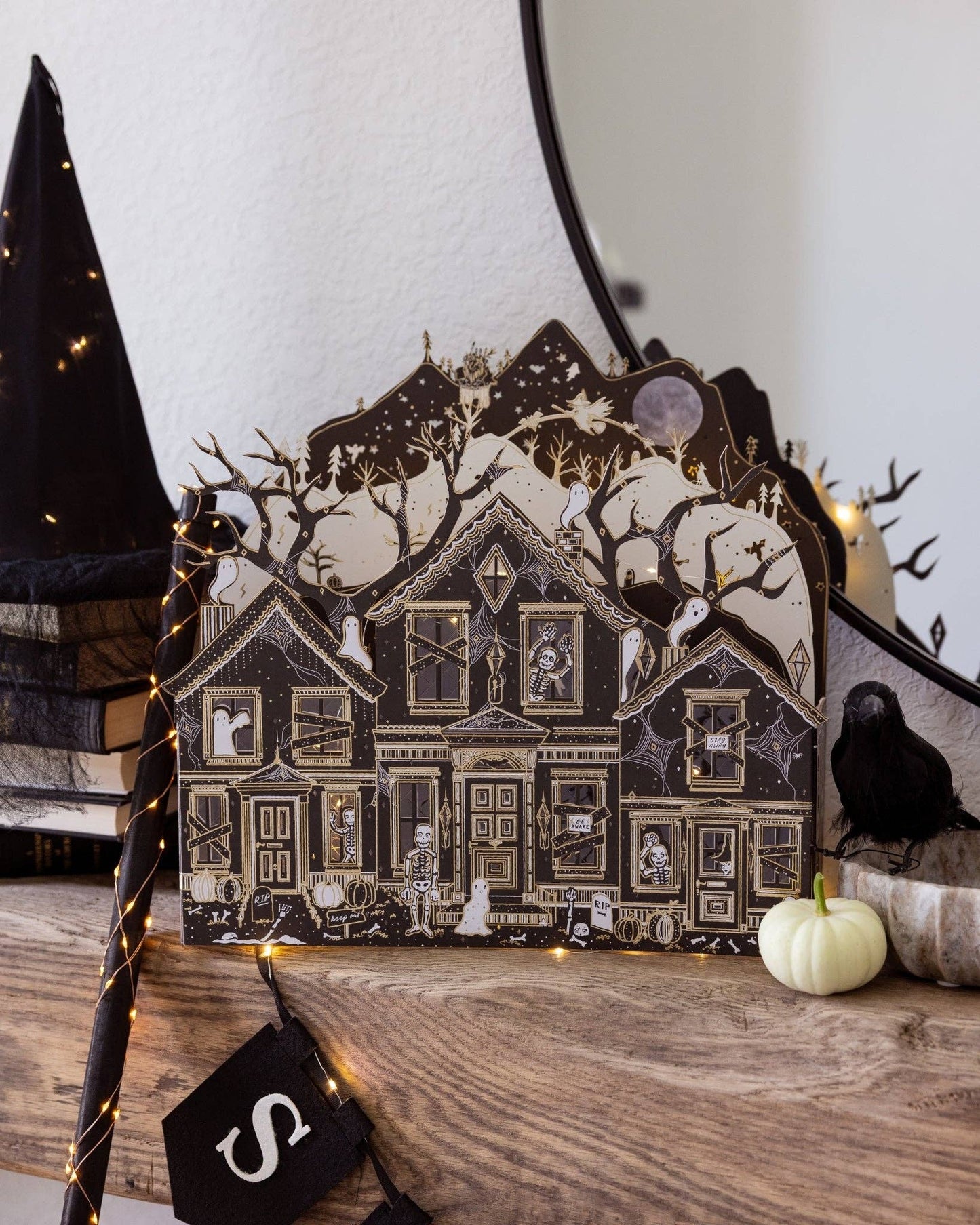 Haunted Paper House Collaboration with Maren Baxter - Arriving in Store September