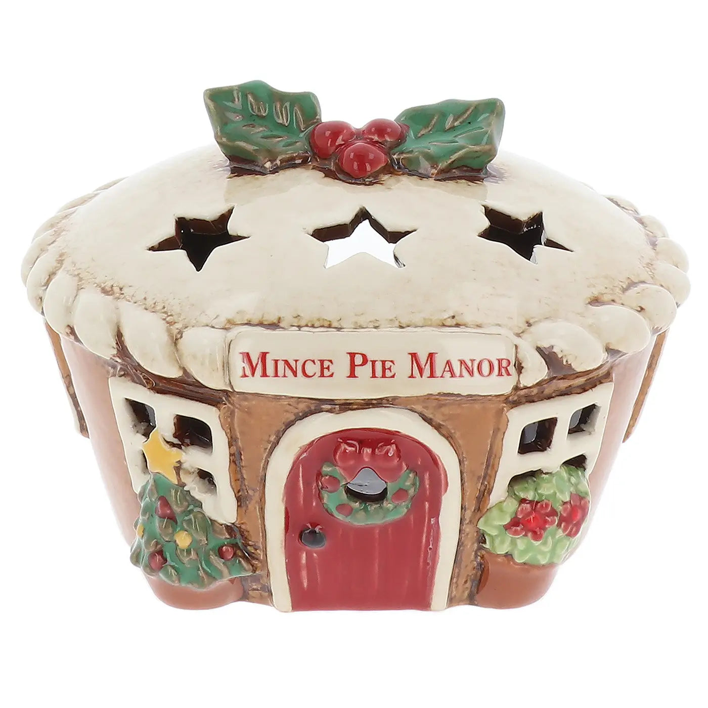 Village Pottery Xmas Mince Pie Manor - Arriving in Store Late November
