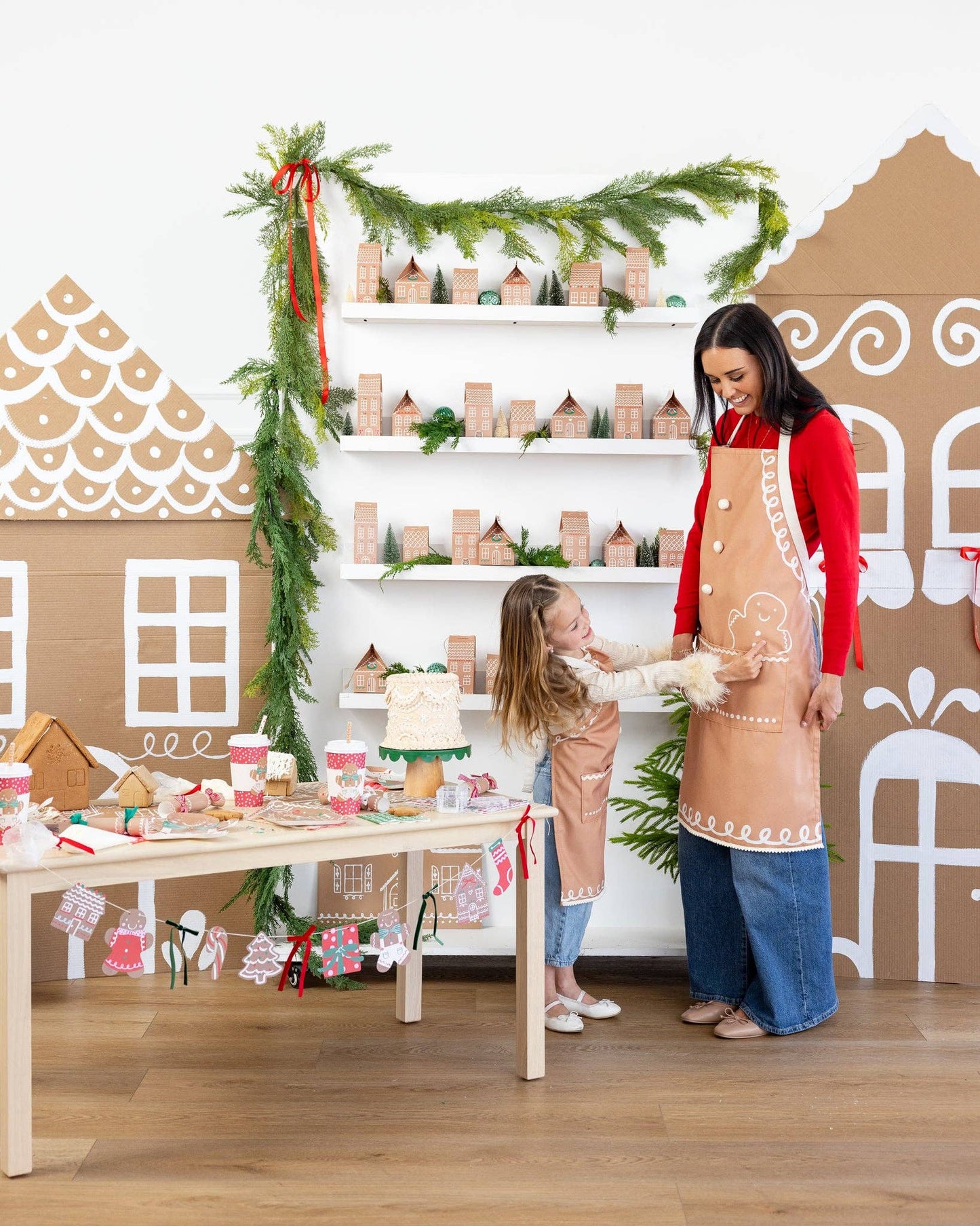 Gingerbread Apron - Adult - October Drop