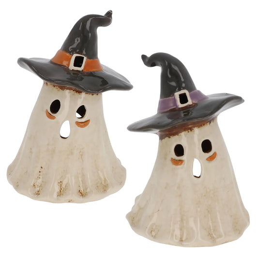 Village Pottery Ghosties Tealights - Arriving in Store Late July