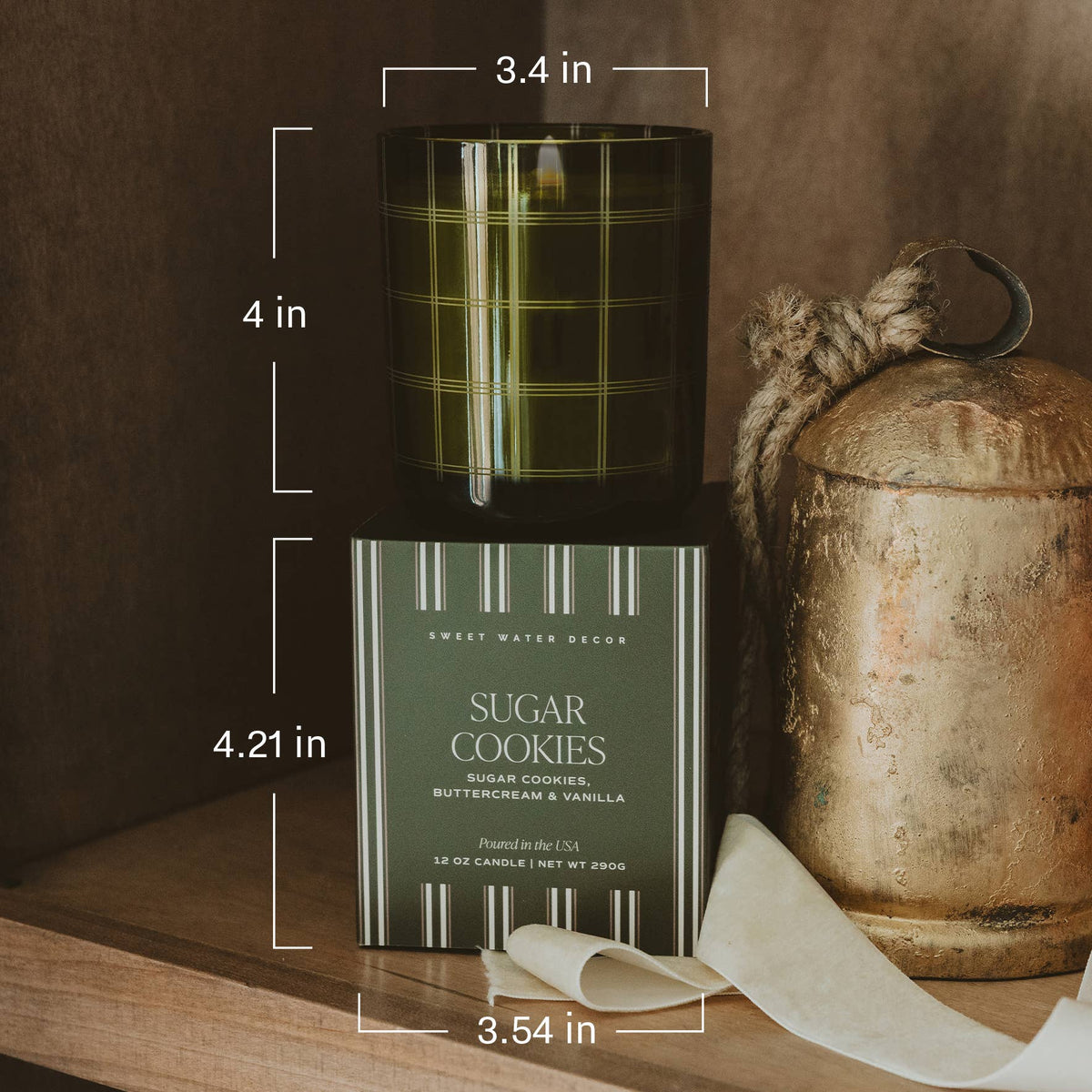 Fraser Fir 12 oz Boxed Soy Candle - Arriving in Store Late October