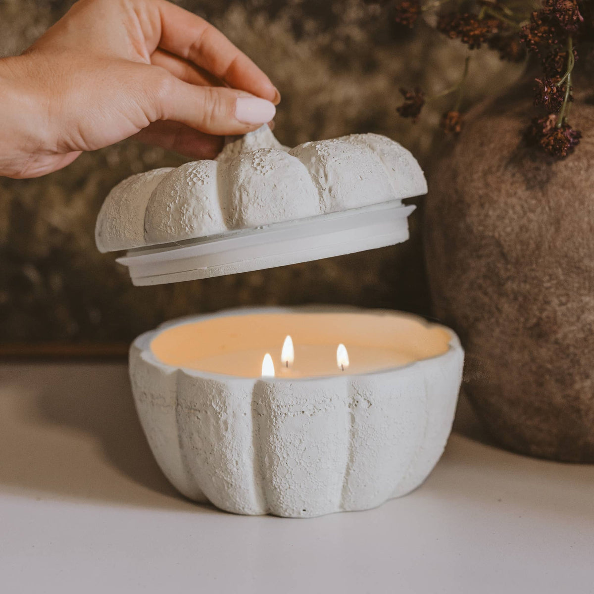 Pumpkin Jar Soy Candle 13.5 oz - Arriving in Store Late October