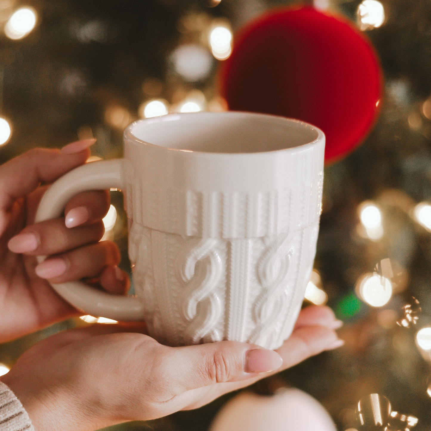 Cream Sweater Coffee Mug - Arriving in Store September