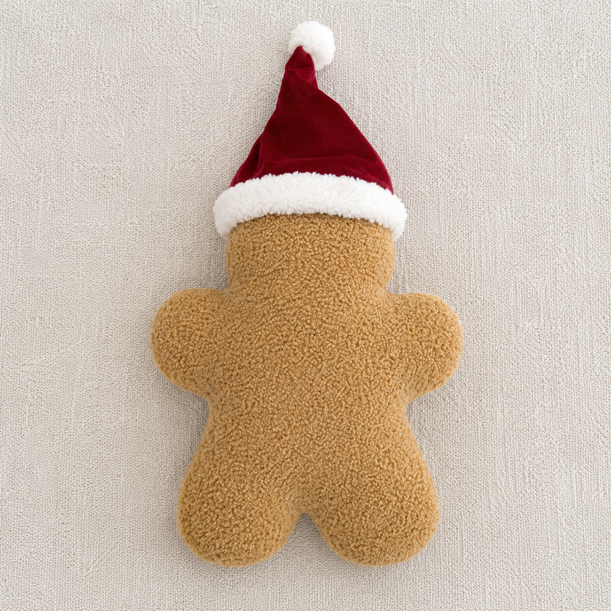 Brown Gingerbread Man 11"x14" Filled Pillow - Arriving in Store Septeber