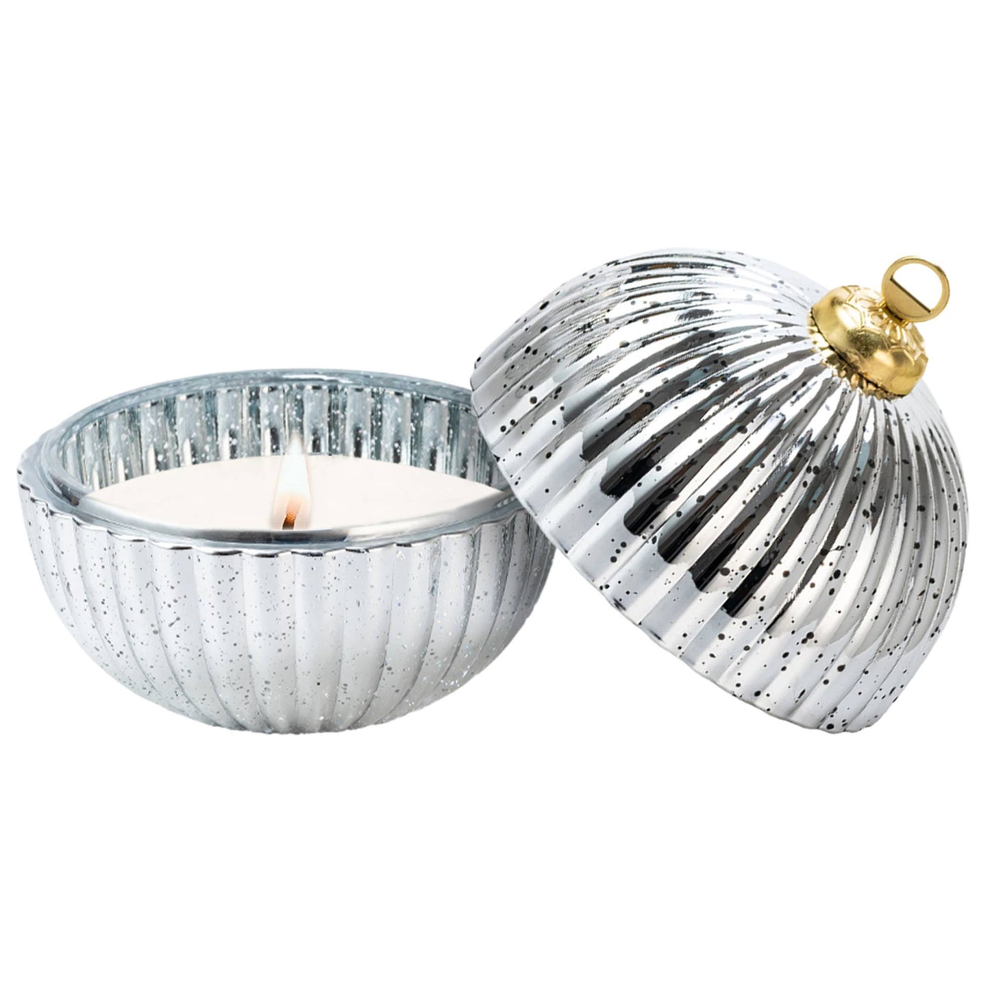 Merry and Bright Soy Candle - 5 oz Ornament Jar - Arriving in Store September