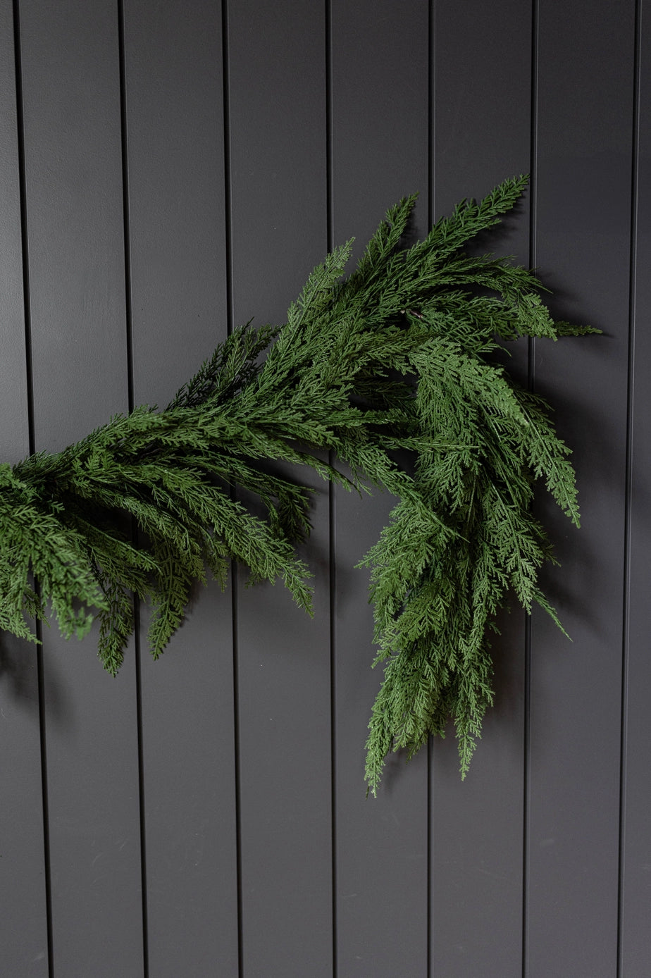 Cypress Leaf Full Real Touch Garland - 6ft - November Drop