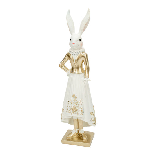 Elegant Mrs Bunny Standing 39cm - February Drop