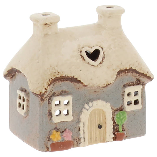 Pre Order - Village Pottery Mini Heart Cottage Grey - Arriving in Store Late May