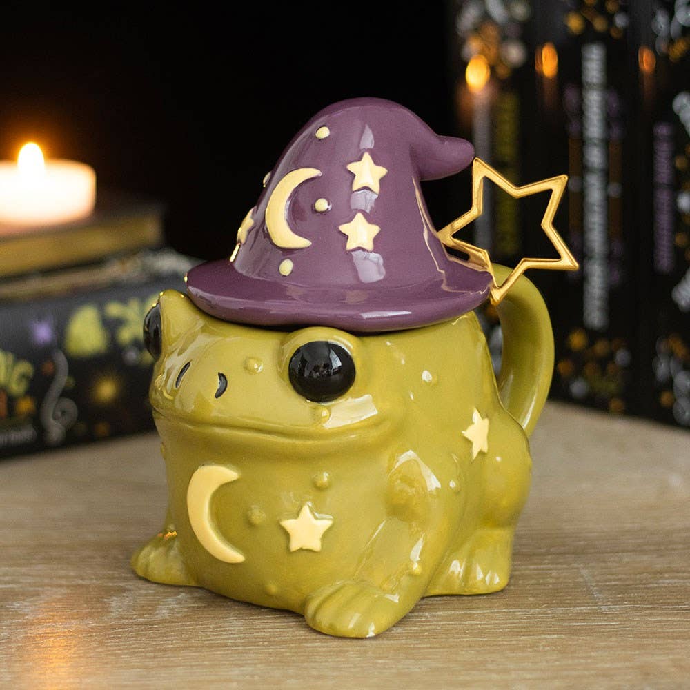 Magic Toad Shaped Mug with Spoon - Arriving in Store September