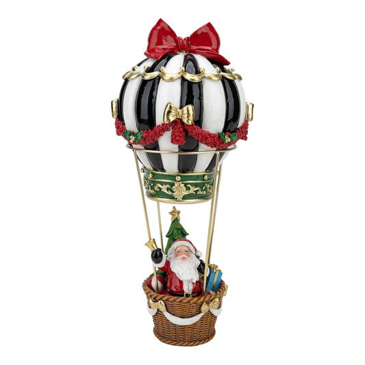 Santa Hot Air Balloon - 37cm - Arriving in Store October 2026