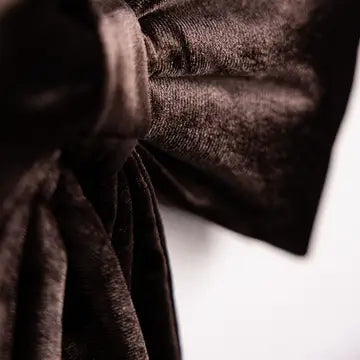 Manor House Brown Velvet Bow - Arriving in Store September/October